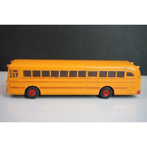 1086 - Five Dinky diecast buses to include 2 x Waynebus, 2 x AEC Single Deck Bus and a 952 Vega Major Luxur... 