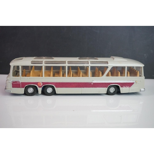 1086 - Five Dinky diecast buses to include 2 x Waynebus, 2 x AEC Single Deck Bus and a 952 Vega Major Luxur... 