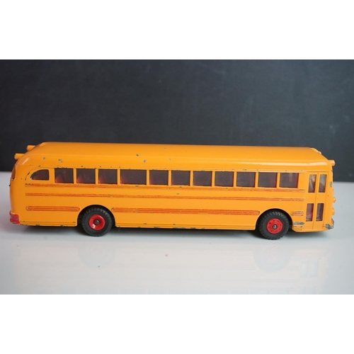 1086 - Five Dinky diecast buses to include 2 x Waynebus, 2 x AEC Single Deck Bus and a 952 Vega Major Luxur... 