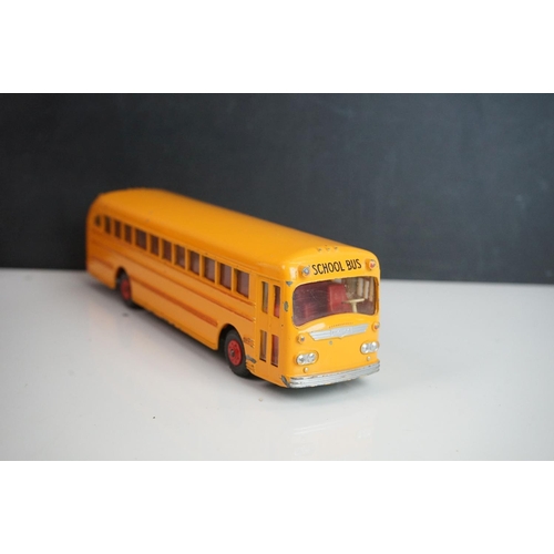 1086 - Five Dinky diecast buses to include 2 x Waynebus, 2 x AEC Single Deck Bus and a 952 Vega Major Luxur... 