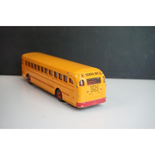 1086 - Five Dinky diecast buses to include 2 x Waynebus, 2 x AEC Single Deck Bus and a 952 Vega Major Luxur... 