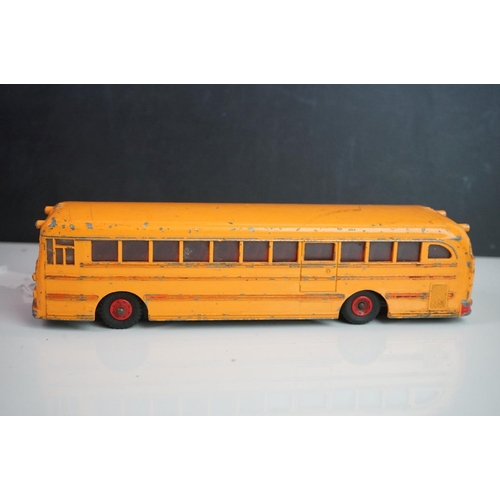 1086 - Five Dinky diecast buses to include 2 x Waynebus, 2 x AEC Single Deck Bus and a 952 Vega Major Luxur... 