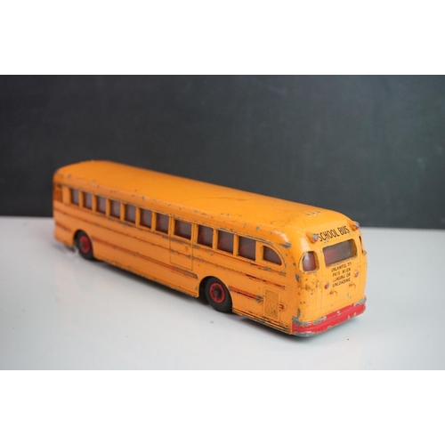 1086 - Five Dinky diecast buses to include 2 x Waynebus, 2 x AEC Single Deck Bus and a 952 Vega Major Luxur... 