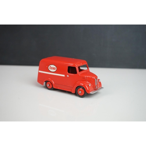 1088 - Six 20th C Dinky commercial diecast models to include Petrol Tanker, ESSO Trojan, 470 Austin, 470 Ne... 