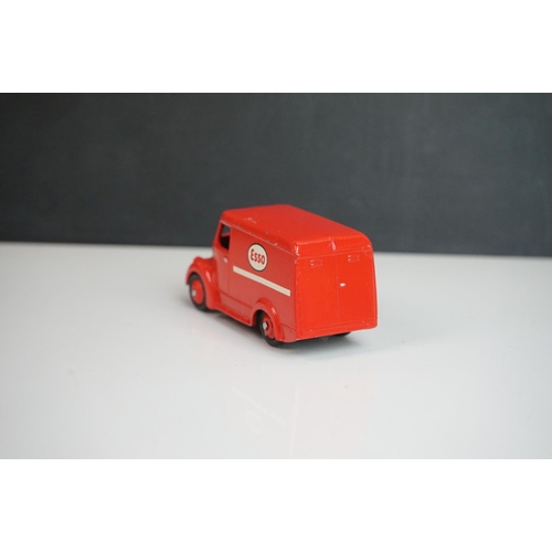 1088 - Six 20th C Dinky commercial diecast models to include Petrol Tanker, ESSO Trojan, 470 Austin, 470 Ne... 