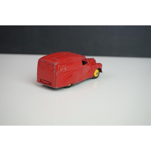 1088 - Six 20th C Dinky commercial diecast models to include Petrol Tanker, ESSO Trojan, 470 Austin, 470 Ne... 