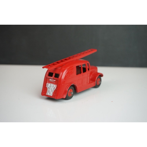 1089 - Six mid 20th C Dinky emergency service diecast models to include 2 x Daimler Ambulance, Ambulance, a... 