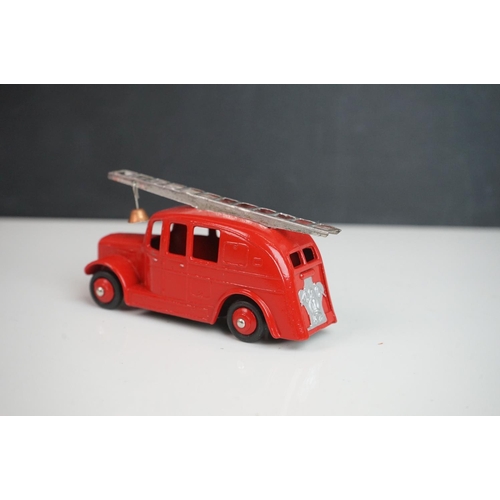 1089 - Six mid 20th C Dinky emergency service diecast models to include 2 x Daimler Ambulance, Ambulance, a... 