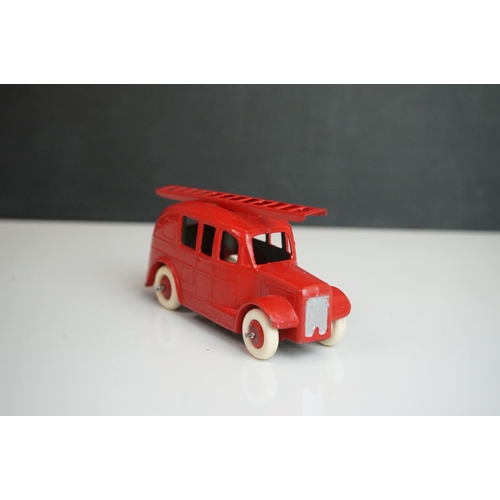 1089 - Six mid 20th C Dinky emergency service diecast models to include 2 x Daimler Ambulance, Ambulance, a... 