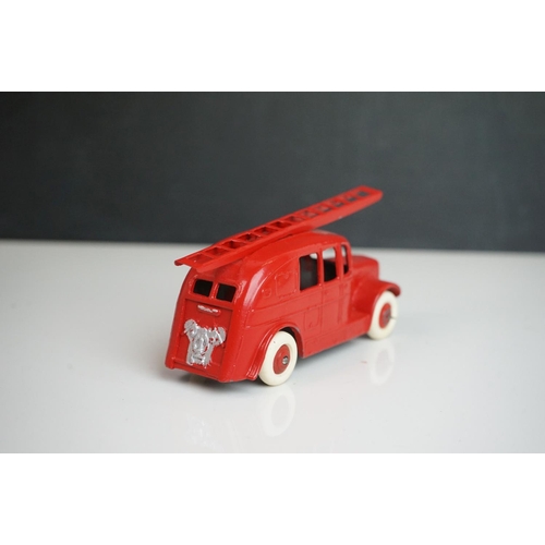 1089 - Six mid 20th C Dinky emergency service diecast models to include 2 x Daimler Ambulance, Ambulance, a... 