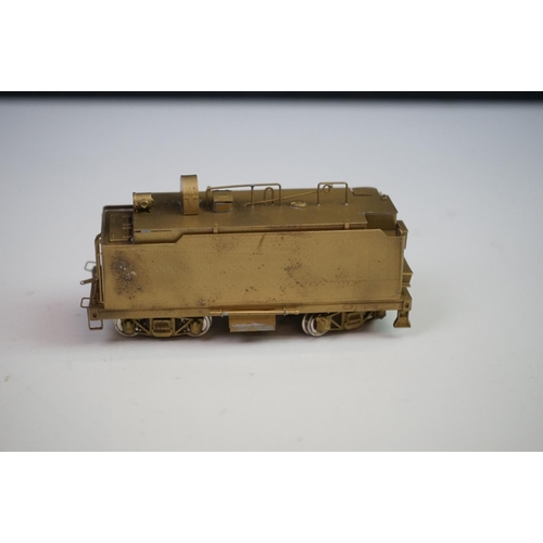 109 - Boxed United Scale Models exclusively for Pacific Fast Mail HO gauge Santa Fe 2-8-0 brass locomotive... 