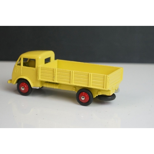 1090 - 11 Early-mid 20th C play worn Dinky diecast models to include 30J Austin, Dodge, Dublo Flatbed Truck... 