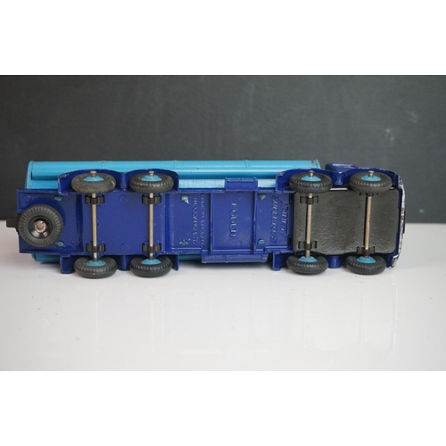 1091 - Three Dinky Foden diecast models, all variants, Tanker in two tone blue, remaining two feature repla... 