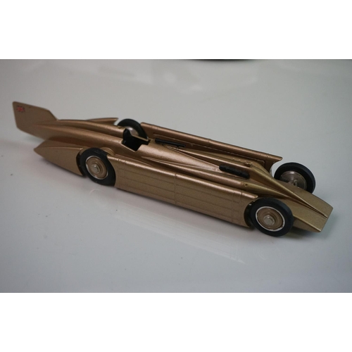 1093 - 11 White Melt land speed record models to include 9 x Western Models featuring Eyston's Thunderbolt ... 