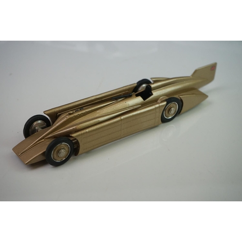 1093 - 11 White Melt land speed record models to include 9 x Western Models featuring Eyston's Thunderbolt ... 