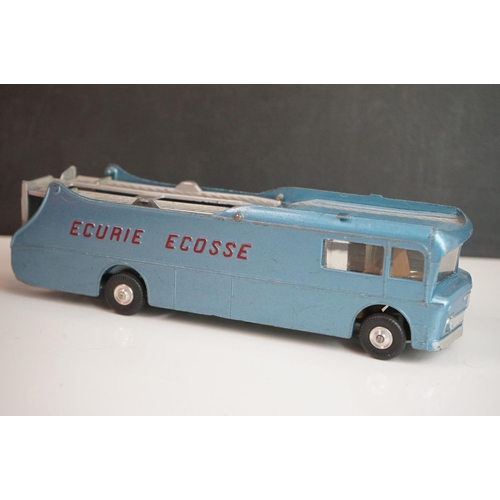 1094 - Four diecast / plastic car transporters to various condition to include Corgi Major Ecurie Ecosse Ra... 