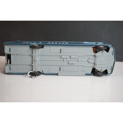 1094 - Four diecast / plastic car transporters to various condition to include Corgi Major Ecurie Ecosse Ra... 