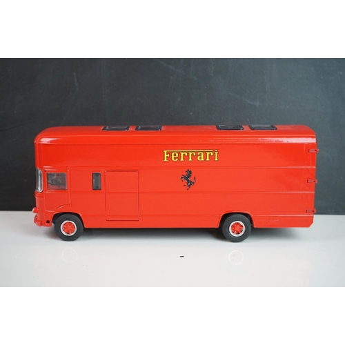 1094 - Four diecast / plastic car transporters to various condition to include Corgi Major Ecurie Ecosse Ra... 