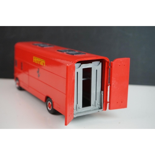 1094 - Four diecast / plastic car transporters to various condition to include Corgi Major Ecurie Ecosse Ra... 