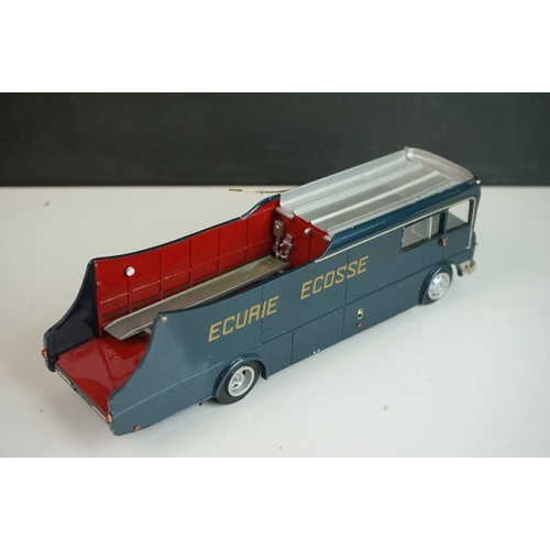 1094 - Four diecast / plastic car transporters to various condition to include Corgi Major Ecurie Ecosse Ra... 