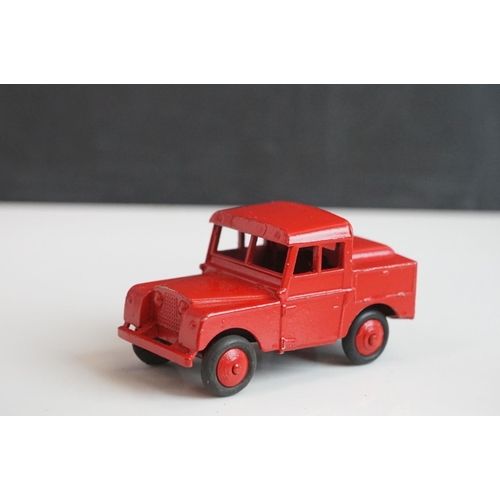 1095 - 14 Mid 20th C Dinky diecast models to include 280 Mobile Midland Bank, Aveling Barford, Bedford x 2,... 