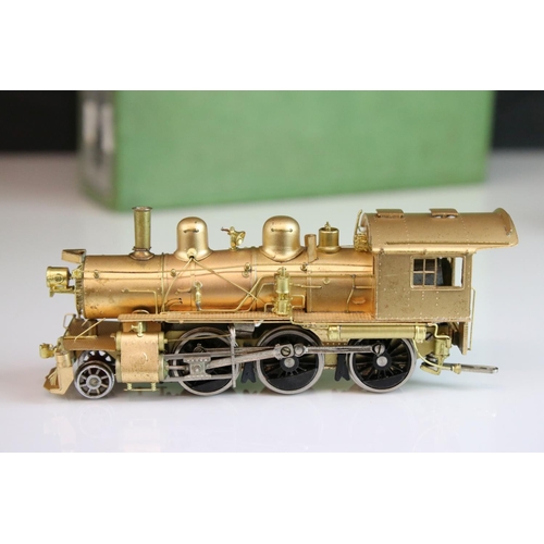 11 - Boxed VH Scale Models HO gauge CPN 2-6-0 Canadian National Railways E-10 Mogul brass locomotive & te... 