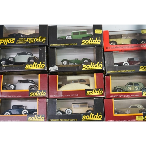 1103 - 26 Boxed Solido Age d'or diecast models in excellent condition with gd boxes