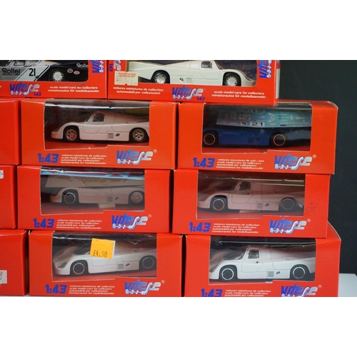 1106 - 19 Boxed Vitesse 1:43 diecast models, all excellent with vg boxes