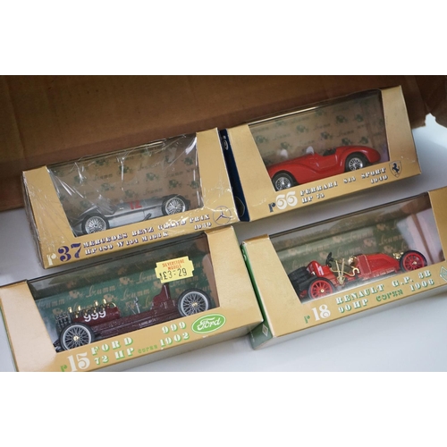 1110 - 22 Boxed / cased Brumm Revival ORO diecast models in vg boxes with a sealed examples