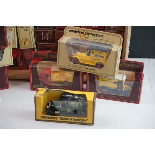 1115 - 45 Boxed Matchbox Models of Yesteryear in various boxes, diecast excellent, boxes gd-vg