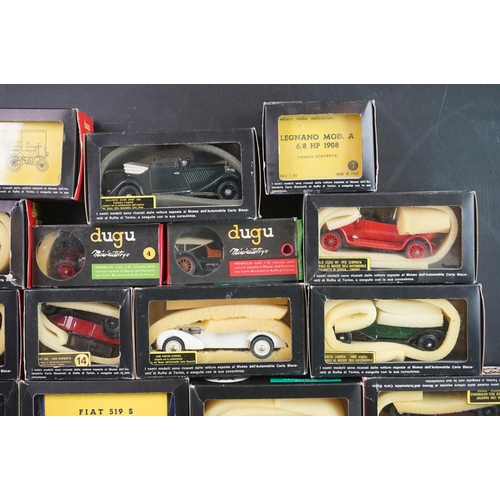 1117 - 23 Boxed Dugu (Italy) diecast models in excellent condition, boxes gd overall