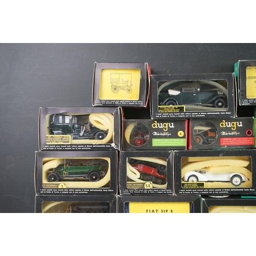 1117 - 23 Boxed Dugu (Italy) diecast models in excellent condition, boxes gd overall