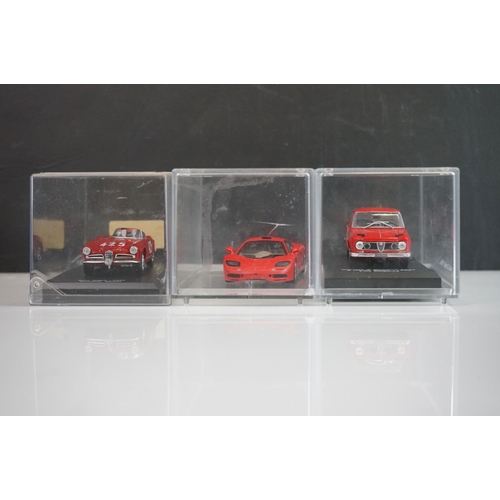 1118 - 18 Diecast models contained within 14 cases, includes Metro Models, diecast vg