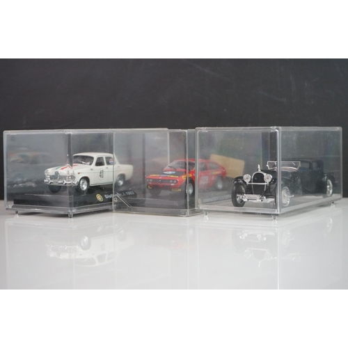 1118 - 18 Diecast models contained within 14 cases, includes Metro Models, diecast vg