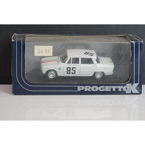 1119 - 11 Boxed / cased Protettok diecast models, various series