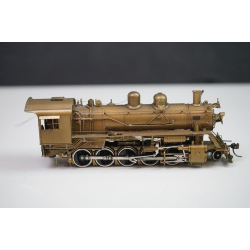 112 - Boxed United Scale Models HO gauge Frisco 2-10-0 brass locomotive and tender by Atlas Industries Inc... 