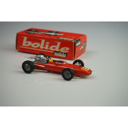 1120 - Three boxed Solido diecast models to include 129 Ferrari 21.5, 167 Ferrari F1 & Alfa Romeo 2600 Bert... 