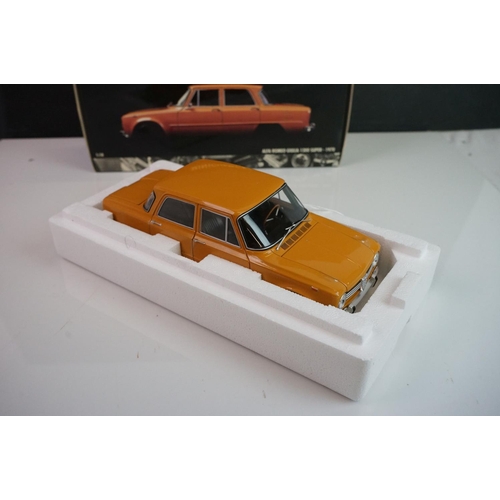 1122 - Boxed Pauls Model Art Minichamps 1:18 Alfa Romeo Giulia 1300 Super 1970 diecast model, diecast excel... 