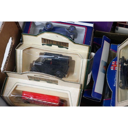 1131 - 35 X Boxed diecast buses and industrial vehicles to include Corgi 61210, 23 x Lledo, etc