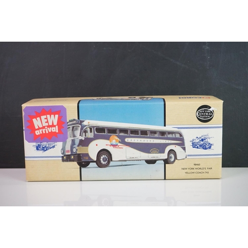 1152 - Nine boxed Corgi diecast models to include  97181 Timpsons AEC Regal Coach, 97069 Whittle's Burlingh... 