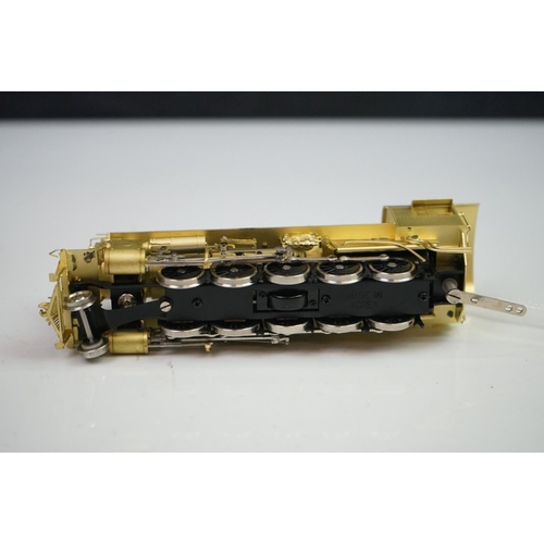 116 - Boxed Sunset Models Inc Prestige Series HO gauge Frisco 2-10-0 Standard brass locomotive & tender ma... 