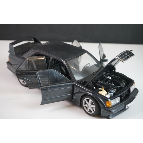 1160 - Boxed 1:18 Auto Art Millennium Mercedes Benz 190 E 2.5-16 Evolution II diecast model, missing one wi... 