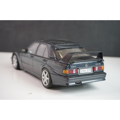 1160 - Boxed 1:18 Auto Art Millennium Mercedes Benz 190 E 2.5-16 Evolution II diecast model, missing one wi... 