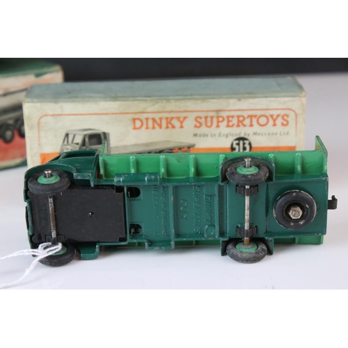 1190 - Two boxed Dinky Supertoys diecast models to include 504 Foden 14 Ton Tanker in two tone blue and 513... 