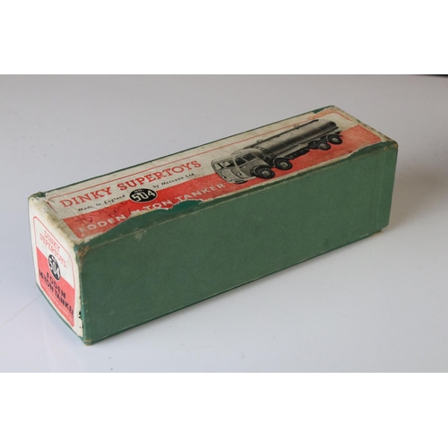 1190 - Two boxed Dinky Supertoys diecast models to include 504 Foden 14 Ton Tanker in two tone blue and 513... 