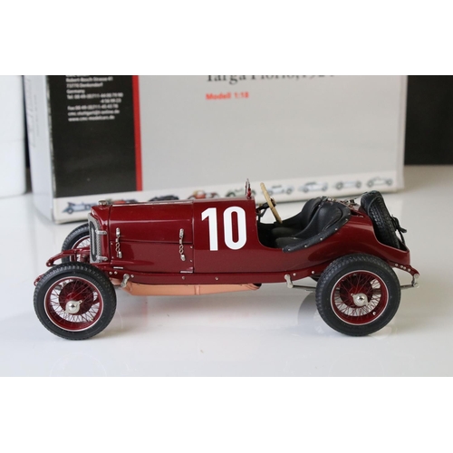 1194 - Boxed CMC Exclusive Modelle 1:18 M048 Mercedes Targa Florio 1924 diecast model, complete and excelle... 