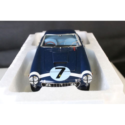 1195 - Autograph - Boxed Hot Wheels Elite 1:18 250 GT Berlinetta Passo Corto SWB 1961 RAC Tourit Tropy sign... 