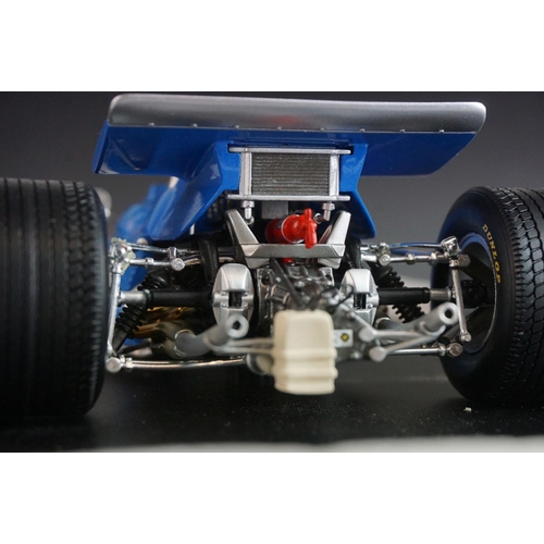 1196 - Autograph - Boxed 1/18 Spark Minimax 18S066 Matra MS80 No 2 Winner French GP 1969 diecast model, exc... 