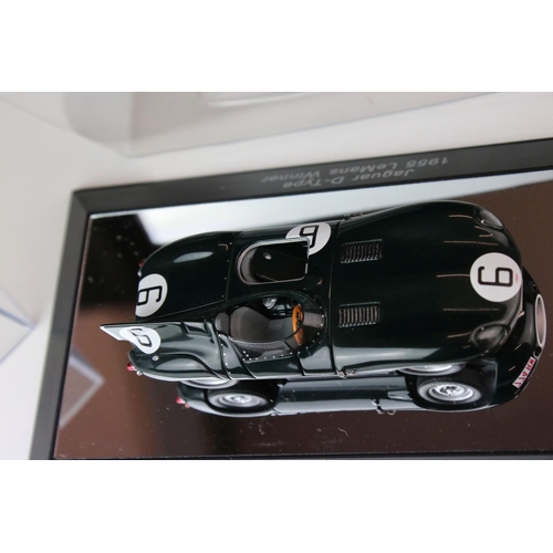 1199 - Two boxed 1:43 diecast models to include AutoArt Signature 65586 Jaguar D-Type Le Mans 24hr race 195... 