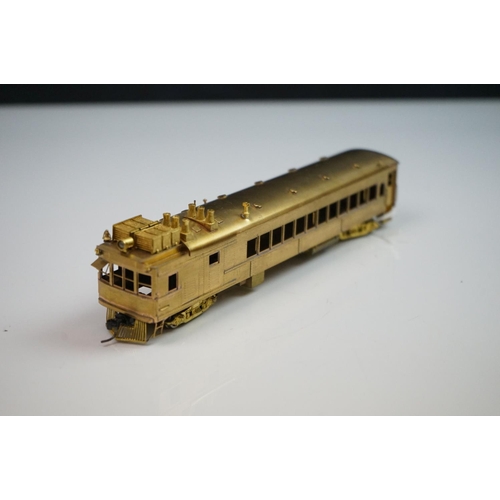 120 - Boxed Gem Models HO gauge KT-101 Maryland & Pennsylvania Gas-Electric brass locomotive & tender (Jap... 